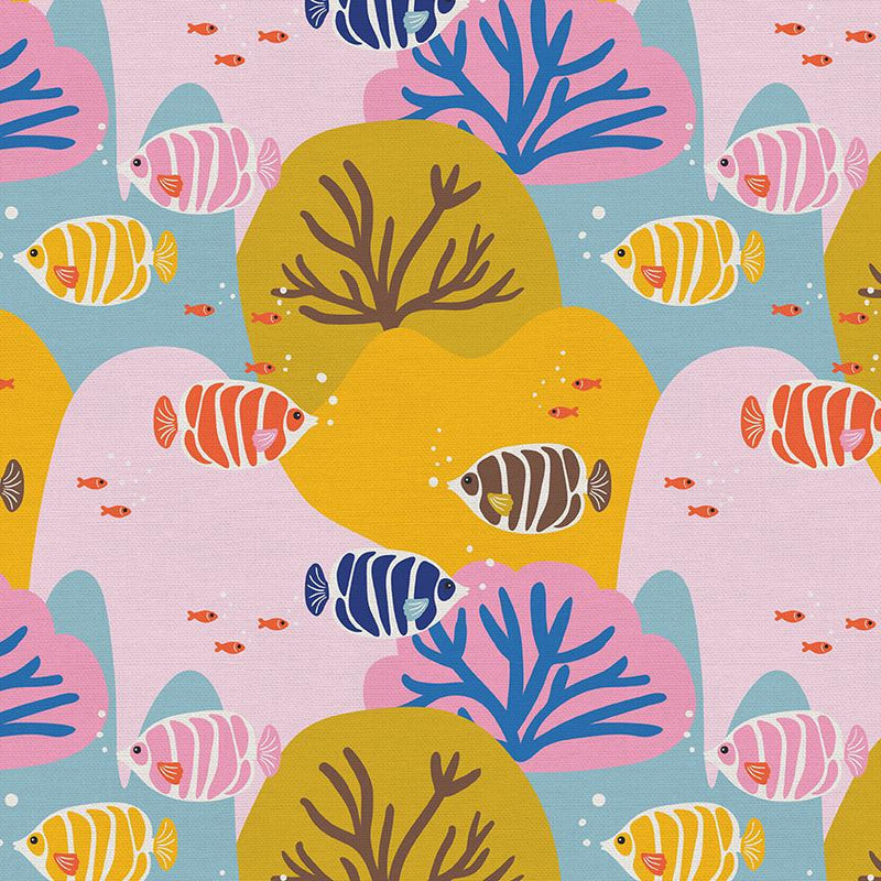 Coral Choral from Under the Sea by Mable Tan, PBS Fabrics