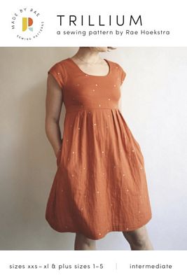 Trillium Dress Pattern from Made by Rae