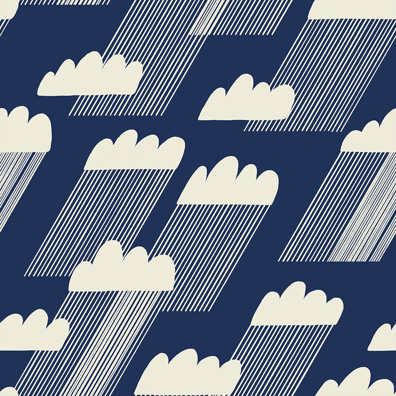 NAVY Rainclouds from Water, A Collaborative Collection for Ruby Star Society