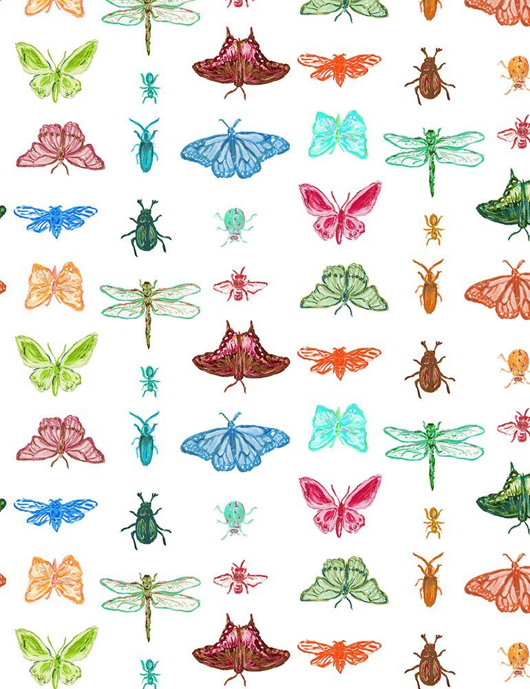 WHITE Butterflies from Creekside by Caitlin Wallace Rowland, Dear Stella