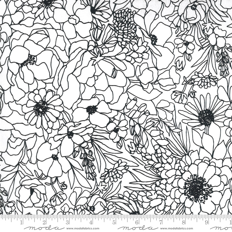 PAPER Modern Florals from Illustrations by Alli K Design, Moda