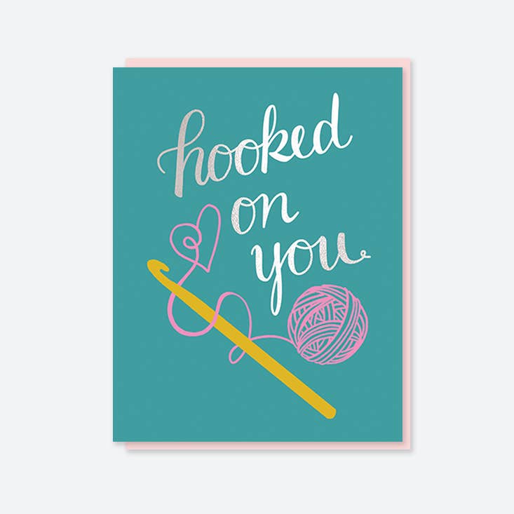 Hooked on You Card from Craftedmoon by Sarah Watts