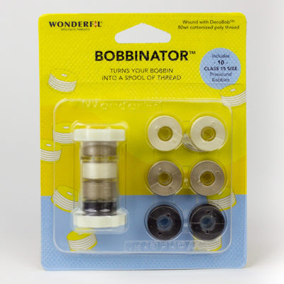 Bobbinator - Decobob 80wt 100% Cottonized Polyester Thread by Wonderfil
