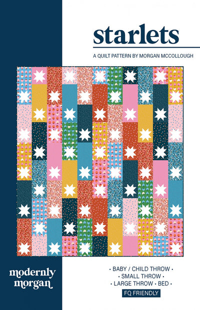 Starlets Quilt Pattern from Modernly Morgan