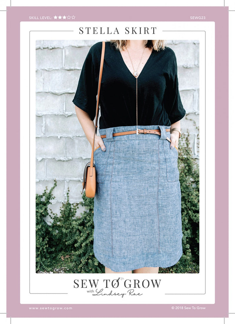 Stella Skirt Pattern from Sew To Grow