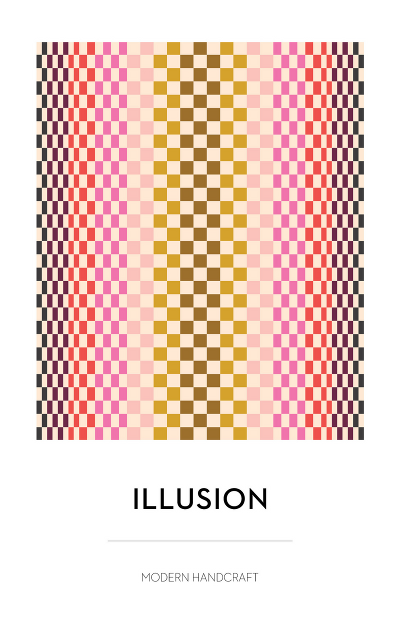 Illusion Quilt Pattern by Modern Handcraft