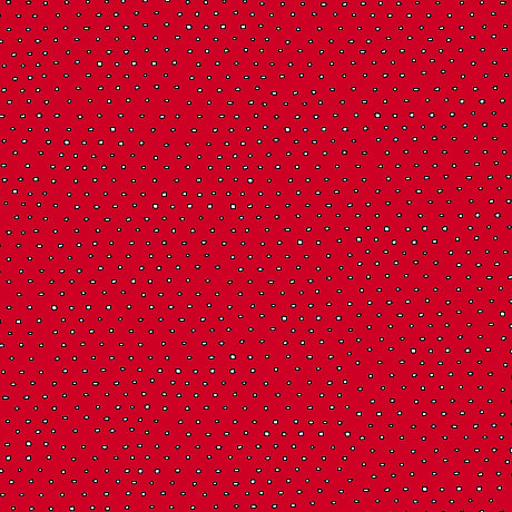 RED, Pixie Dots from Quilting Treasures