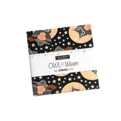 Charm Pack, OWL-O-Ween by Urban Chiks, MODA