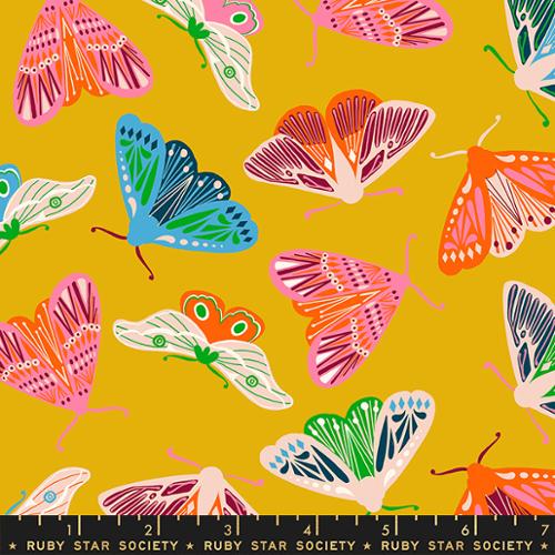 GOLDENROD, Fluttering from Flowerland by Melody Miller for Ruby Star Society