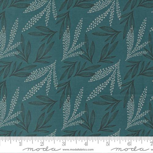 DARK LAKE Leaf Lore from Woodland Wildflowers by Fancy That Design House