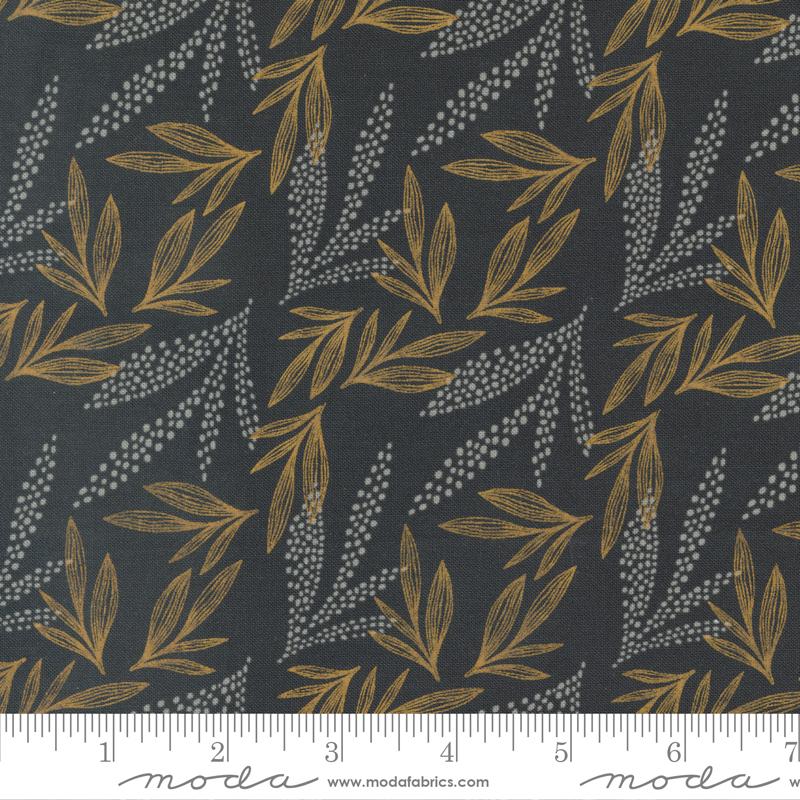 CHARCOAL Leaf Lore from Woodland Wildflowers by Fancy That Design House