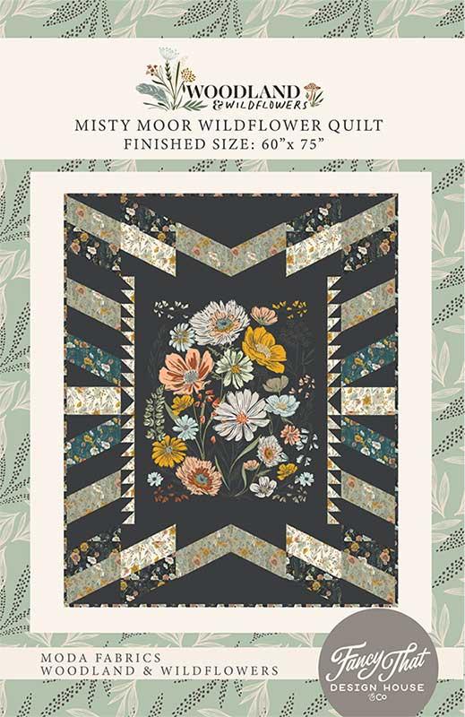Misty Moor Wildflower Quilt Pattern by Fancy That Design House & Co