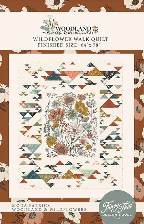 Wildflower Walk Quilt Pattern by Fancy That Design House & Co