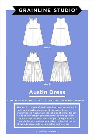 Austin Dress Pattern from Grainline Studio