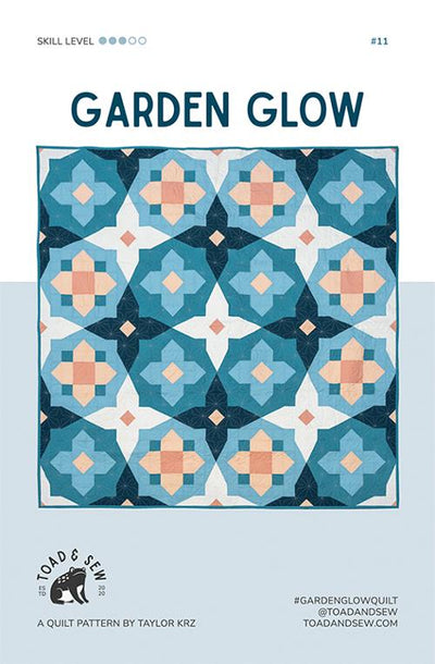 Garden Glow Quilt Pattern from Toad & Sew