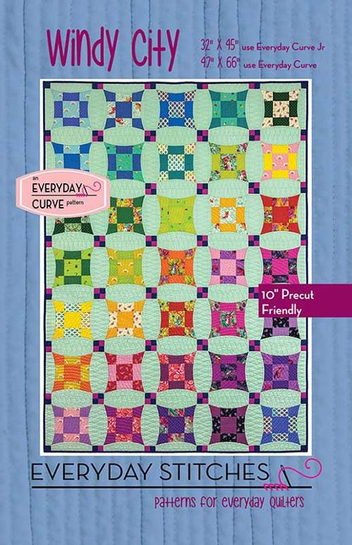 Windy City Quilt Pattern from Everyday Stitches