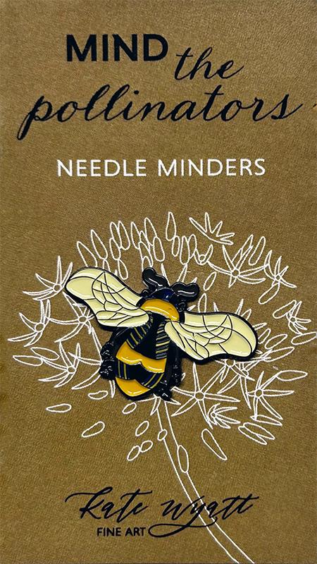 Needle Minder BummbleBee by Kate Wyatt Fine Art