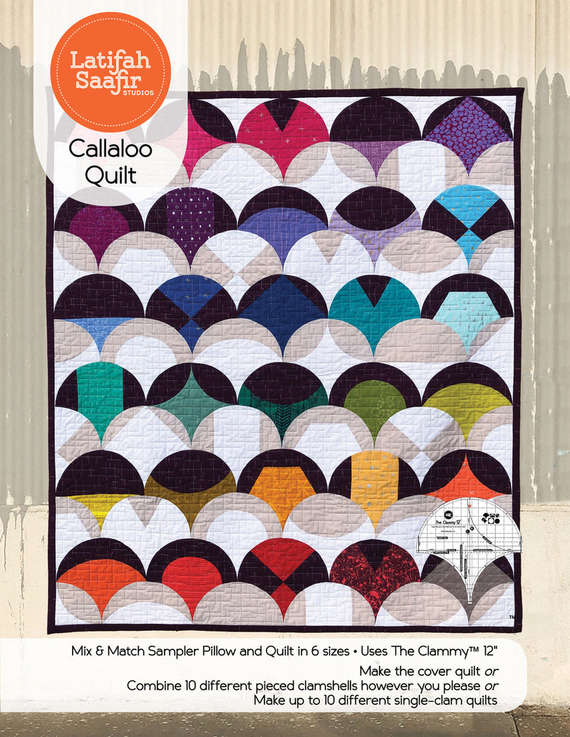 Callaloo Quilt Pattern by Latifah Saafir Studios