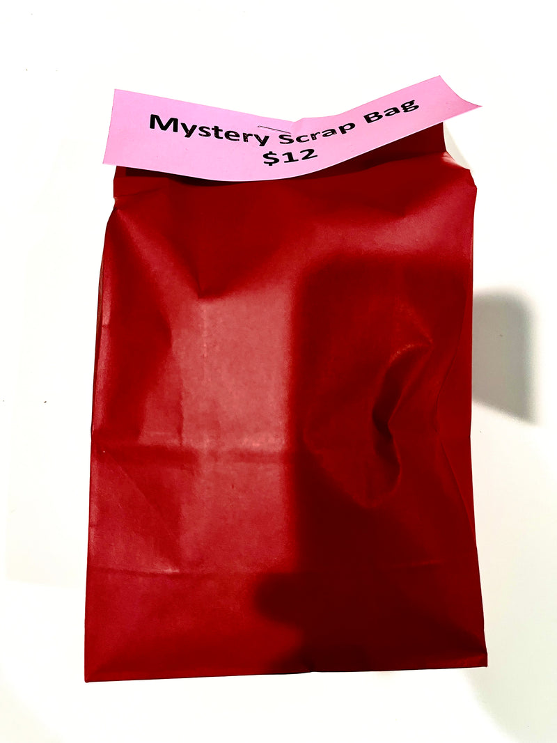 Mystery Scrap Fabric Bag
