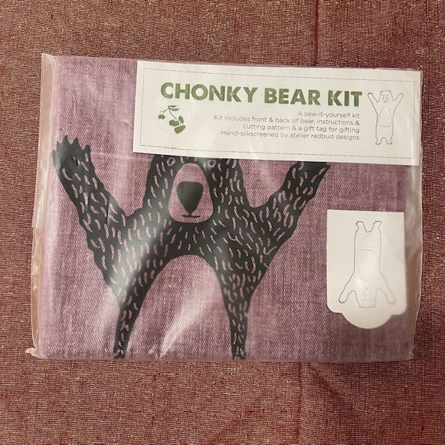 Chonky Bear Stuffed Animal Kit designed by Atelier Redbud