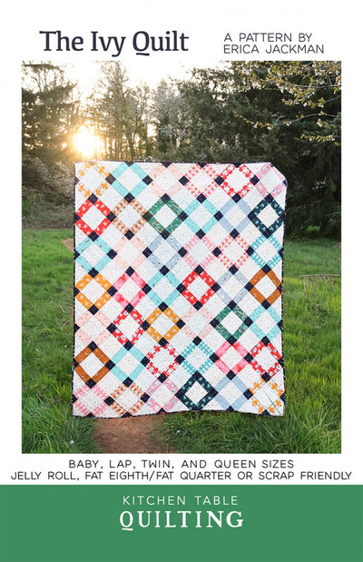 The Ivy Quilt Pattern from Kitchen Table Quilting