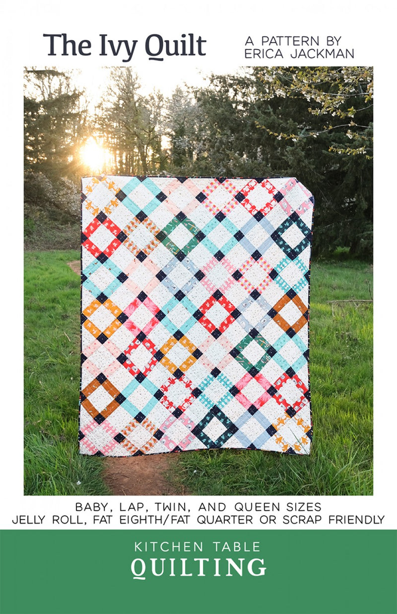 The Ivy Quilt Pattern from Kitchen Table Quilting