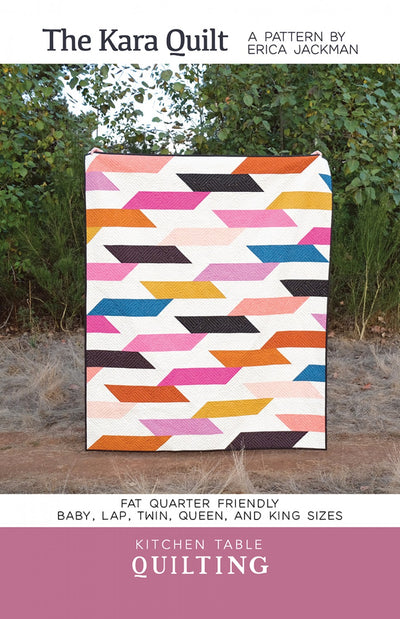 The Kara Quilt Pattern from Kitchen Table Quilting