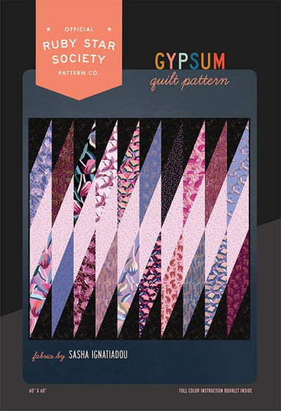Gypsum Quilt Pattern by Rashida Coleman-Hale of Ruby Star Society