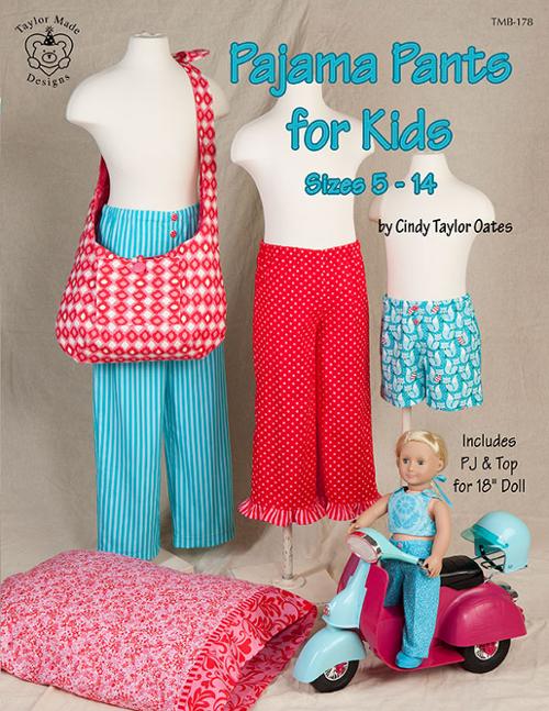 Pajama Pants for Kids A Pattern from Taylor Made Designs