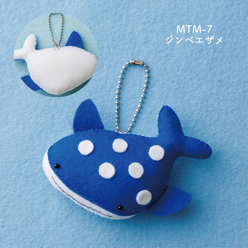 WHALE SHARK Sunfelt Minimofuu Toy Sealife Friend Felt Kit