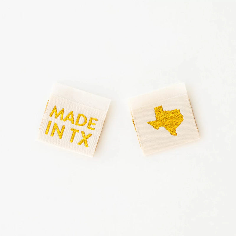 Made in TX Gold Labels from Sarah Hearts