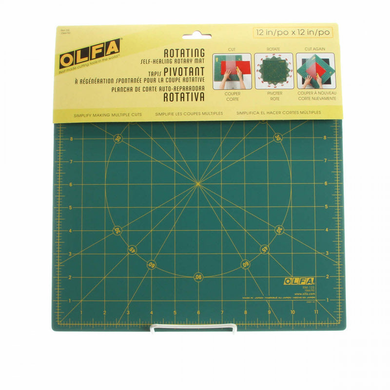 Olfa Spinning Square Cutting Mat - 12in