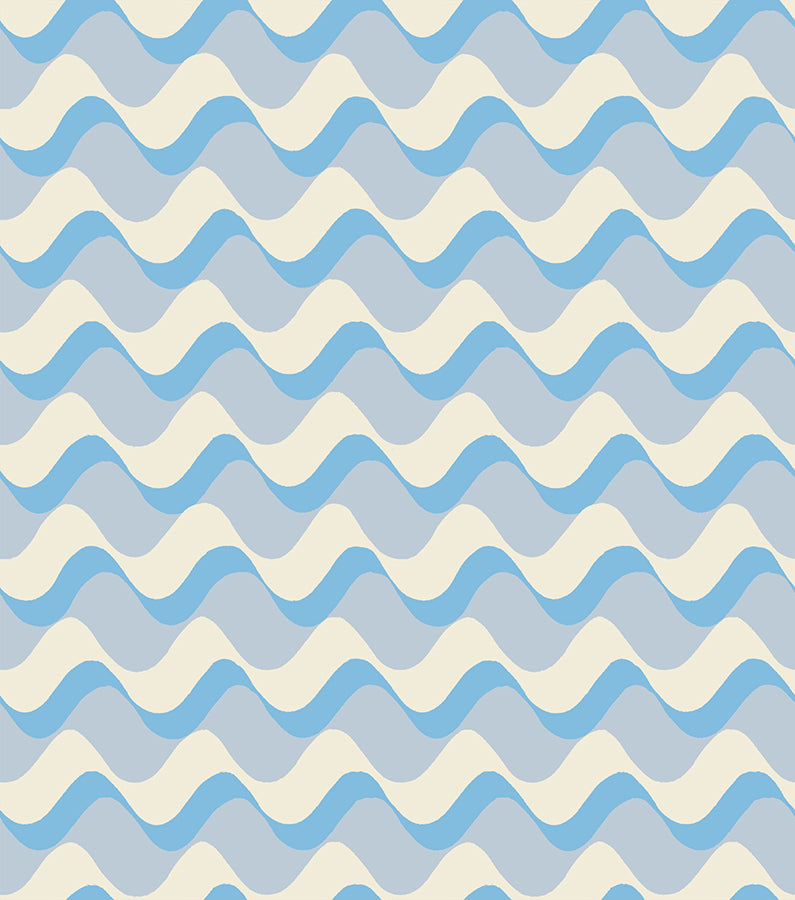 WATER BLUE Ripple from Water, A Collaborative Collection for Ruby Star Society