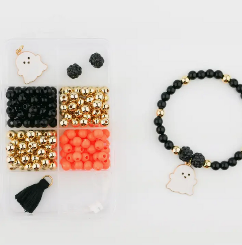 DIY Halloween Bracelet Craft Kit from Stacked Sweetly