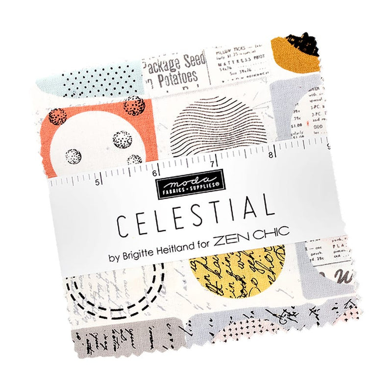 5" Charm Pack of Celestial by Zen Chic for Moda