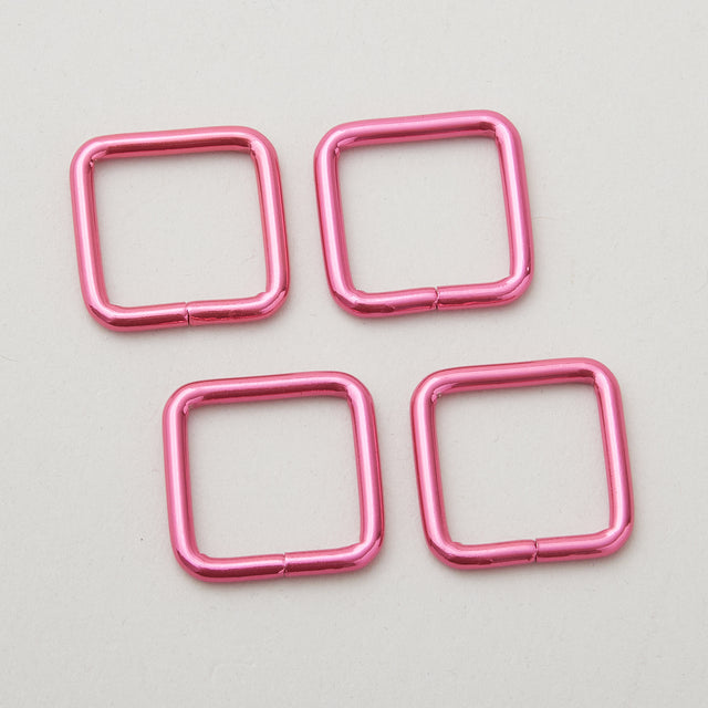 Set of 4 Rectangle Rings Tula Pink for Sallie Tomato various sizes