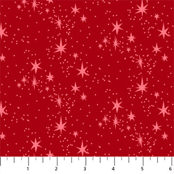 RED Stars Merry Kitschmas by Louise Pretzel for Figo Fabrics
