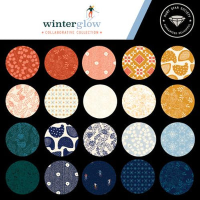Fat Quarter Bundle of Winterglow for Ruby Star Society