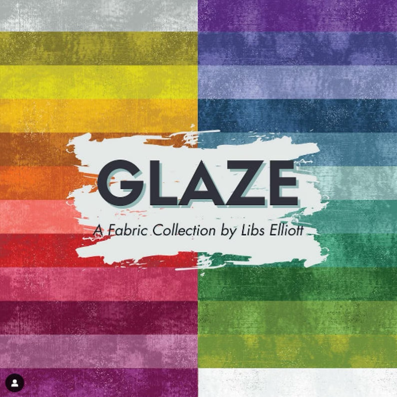 24 Half Yard Bundle of Glaze by Libs Elliott, Andover
