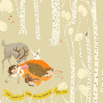 GREY Snow White, Far Far Away 3 by Heather Ross