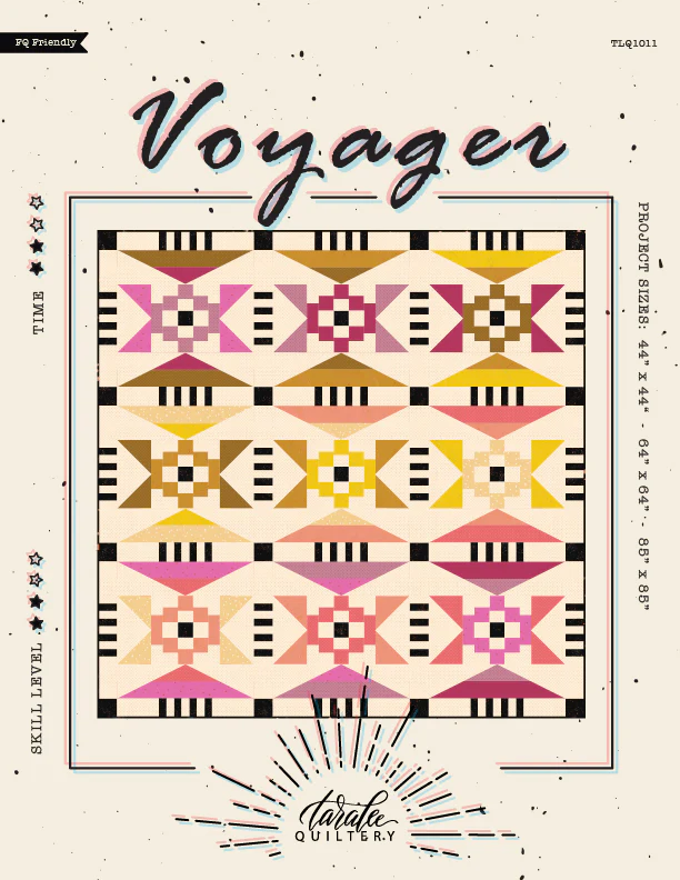 Voyager Quilt Pattern by Taralee Quiltery