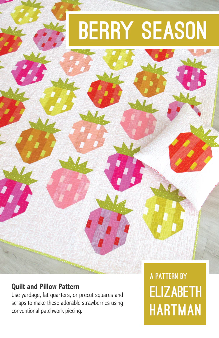 Berry Season, A Quilt Pattern by Elizabeth Hartman