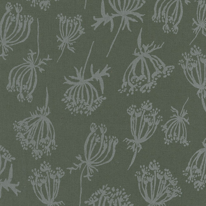 PEPPER Blooming Thistle, Riverbend from Anna Graham on Essex Linen/Cotton