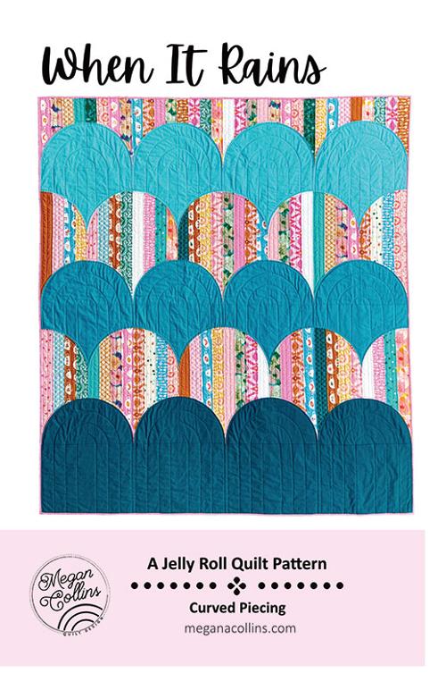 When It Rains Quilt Pattern by Megan Collins Design