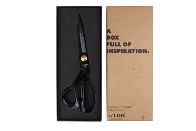 10" Midnight Edition LDH Tailor's Shears *Left-Handed