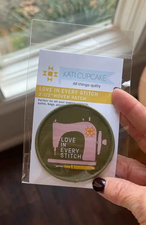 Love in Every Stitch Patch by Kati Cupcake