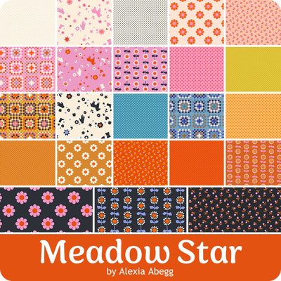Fat Quarter Bundle of Meadow Star by Alexia Marcelle Abegg for Ruby Star Society