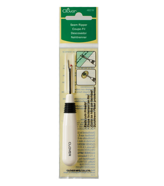 Clover Seam Ripper - White