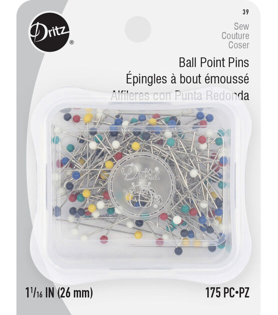 Ball Point Pins 1 1/16" 175ct 39 Dritz