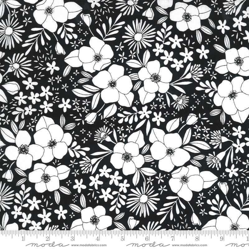INK Wild Flowers from Illustrations by Alli K Design, Moda